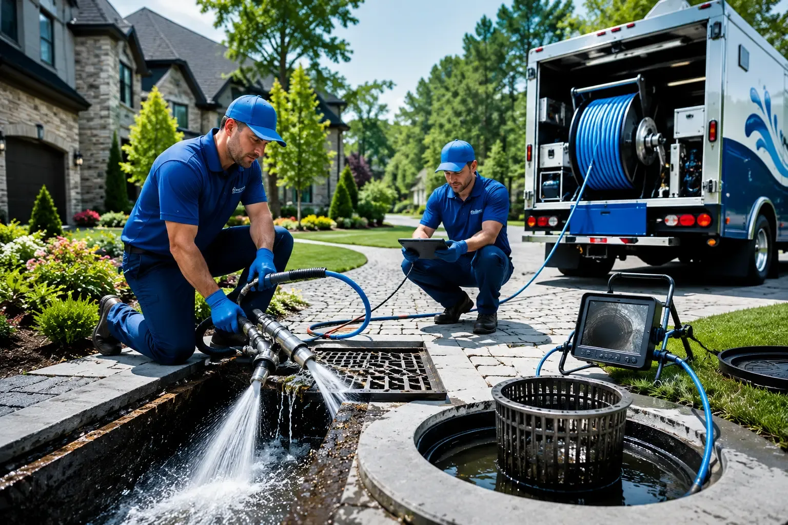 Local outdoor drain cleaning professionals in Whiteford, MD