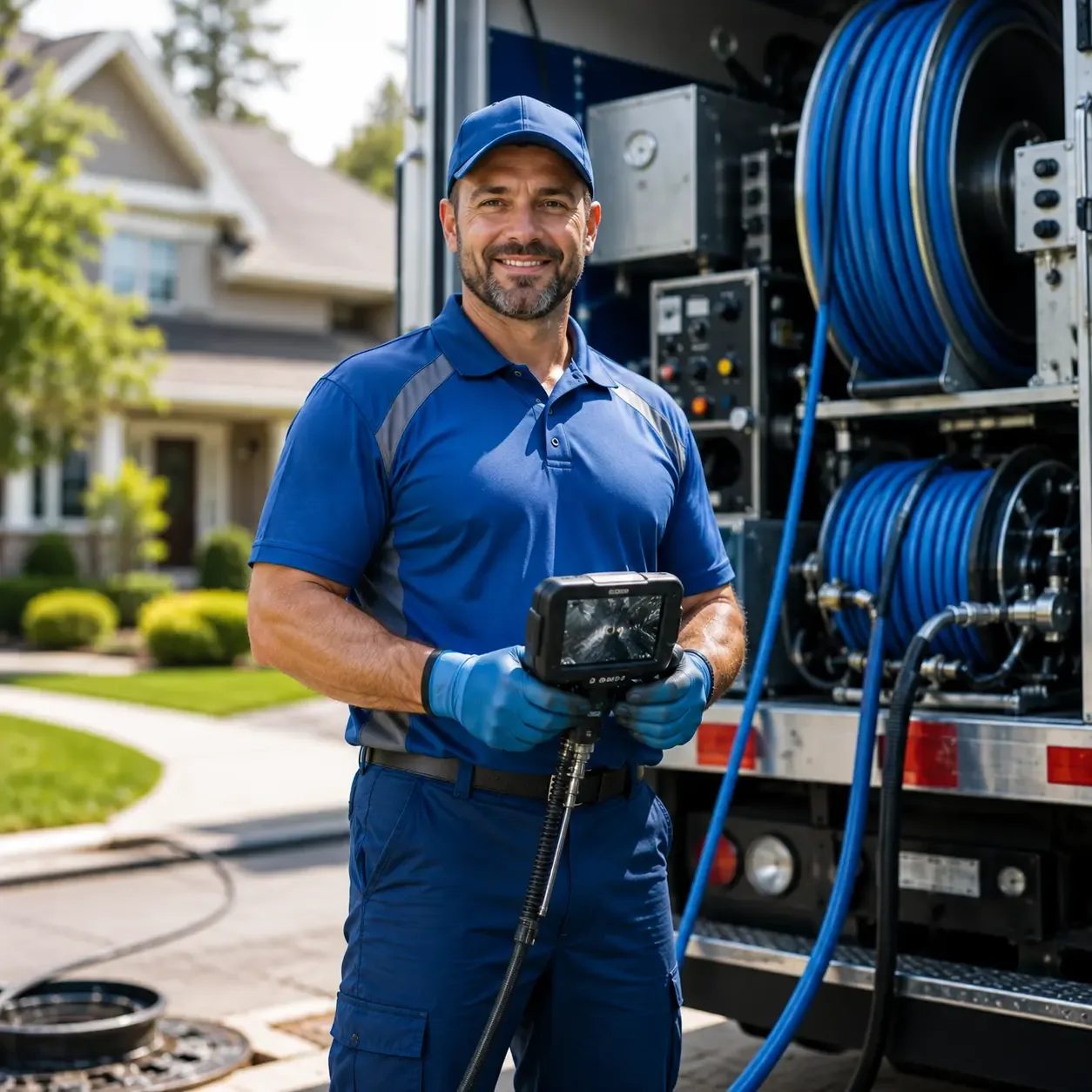 Local outdoor drain cleaning specialists in Whiteford, MD